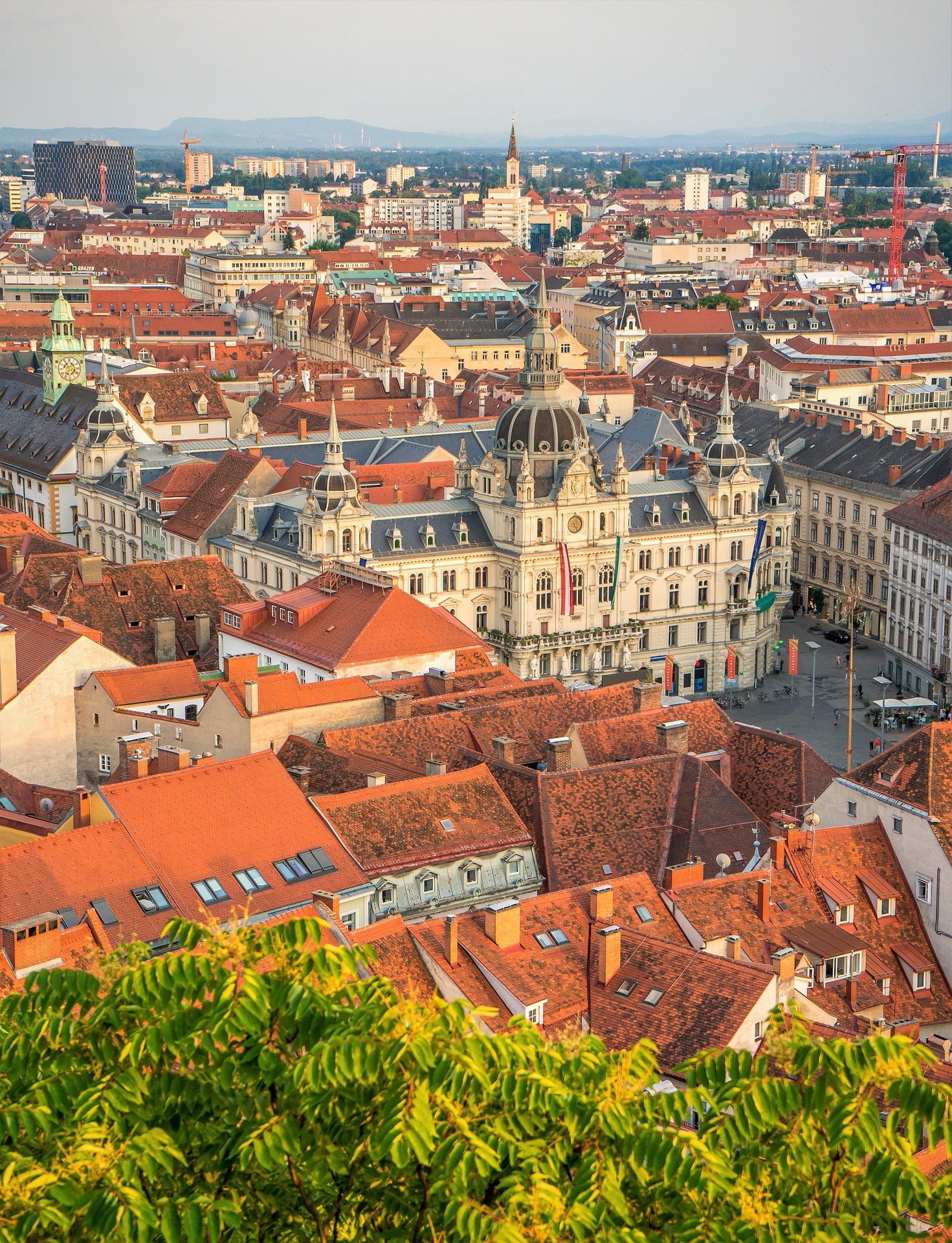 Ausflugsziel Graz mit Uhrturm